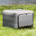 Pittman Outdoors Inflatable Ottoman – Portable Footrest for Camping, Beach & Dorm Use
