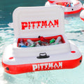 Pittman Outdoors River Drifter Large Floating Ice Chest – Inflatable Cooler Float for Rivers, Lakes & Pools