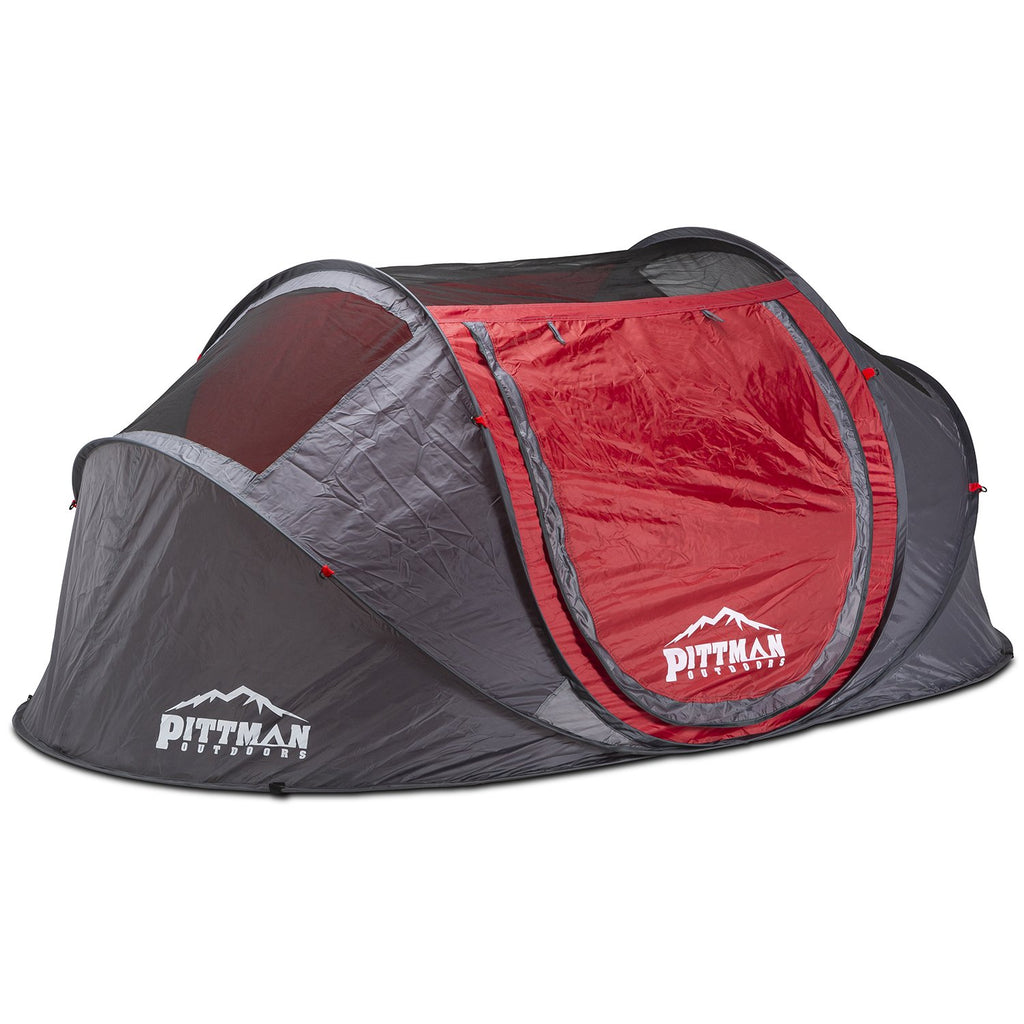Pittman Outdoors Instant POP-UP Ground Tent – Sleeps 1–2