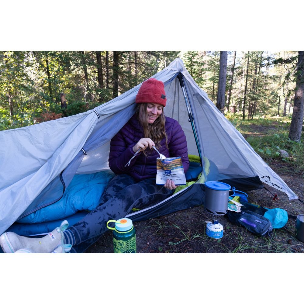 Olicamp Titanium 3 Piece Set – Lightweight Titanium Cutlery for Backpacking & Camping