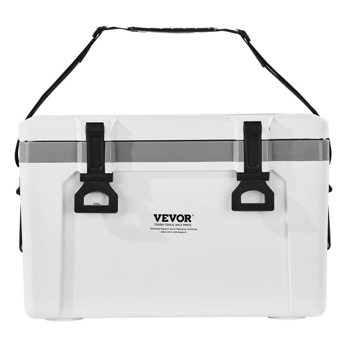 26 QT Portable Insulated Hard Cooler û 38-Can Capacity with Carry Handles & Strap
