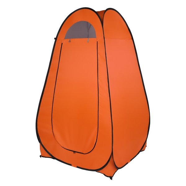 1 & 2 Person Pop-Up Toilet & Shower Tent û Portable Camping Changing Shelter (Orange)