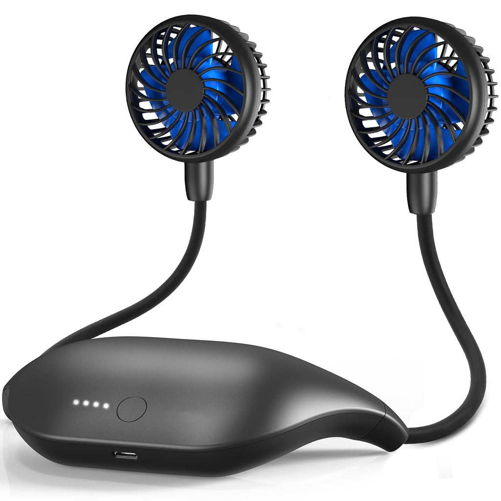 Portable Necklace Fans for Sports Cycling Hiking