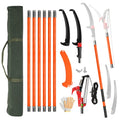 26ft Manual Pole Saw – Lightweight Tree Trimmer with Sharp Steel Blade for High Trees & Shrubs