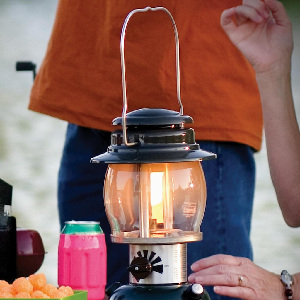 Coleman Kerosene Lantern – 700 Lumen Adjustable Outdoor Camping Lantern, Green