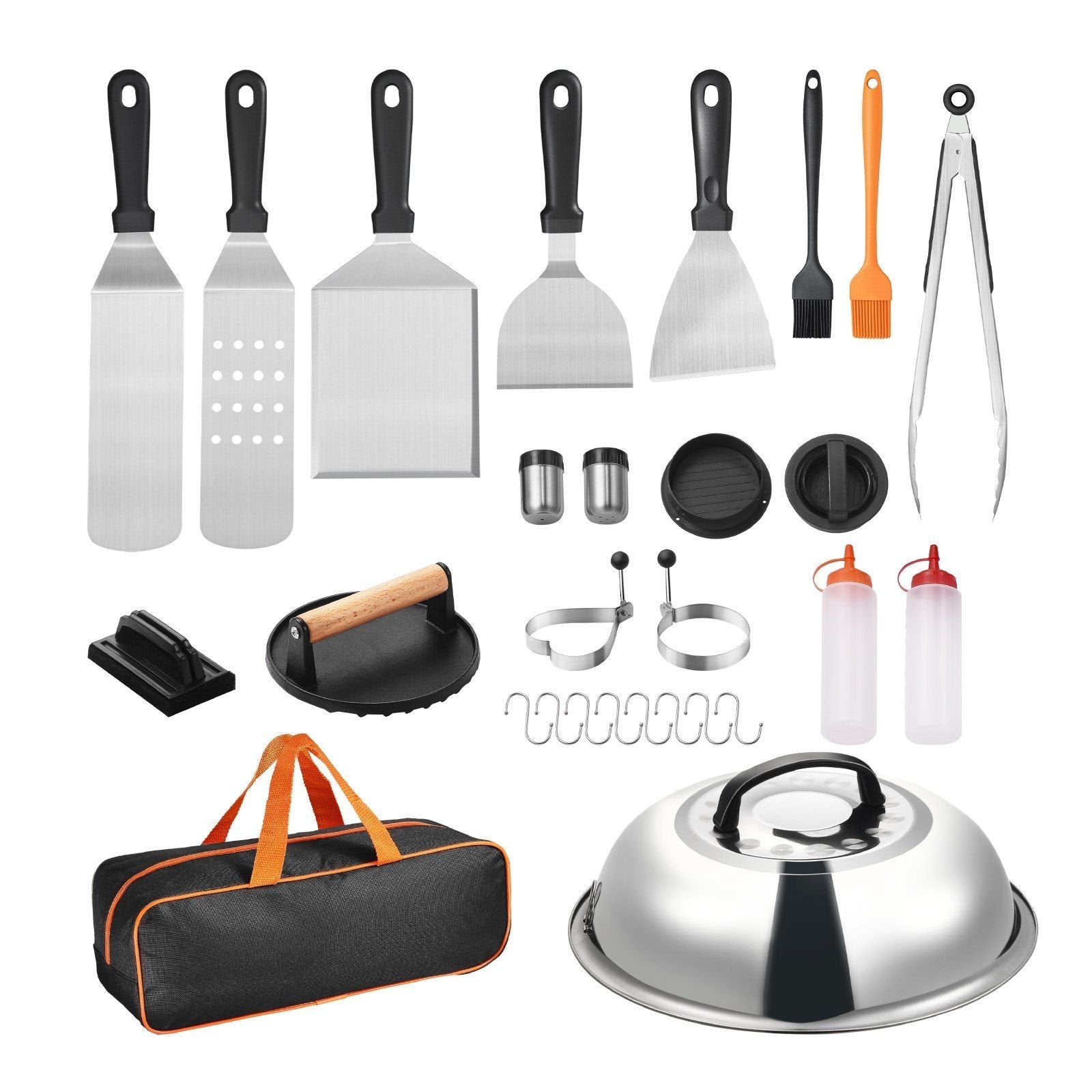 28-Piece Griddle Accessories Kit û Stainless Steel BBQ Tools