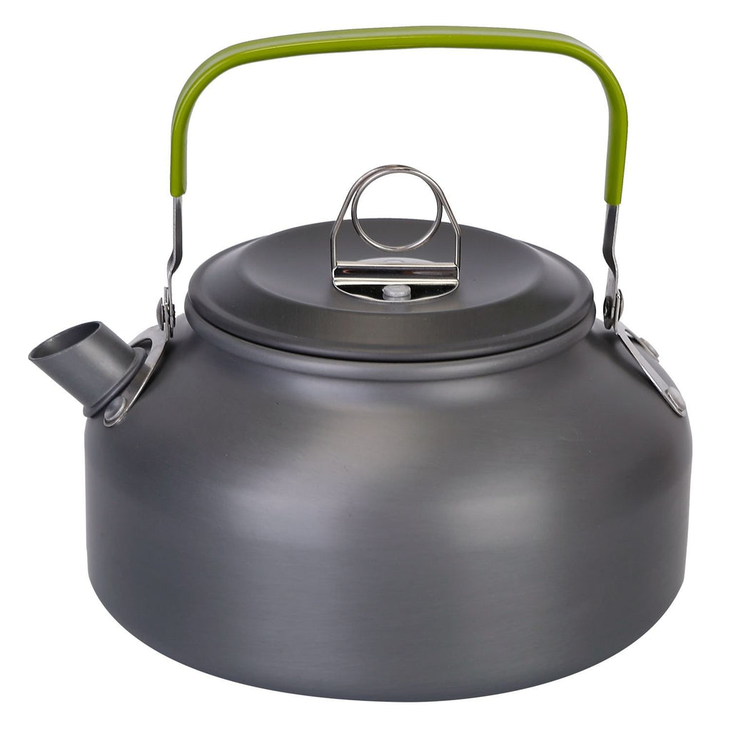 12-Piece Camping Cookware Set – Pot, Pan, Stove & Utensils