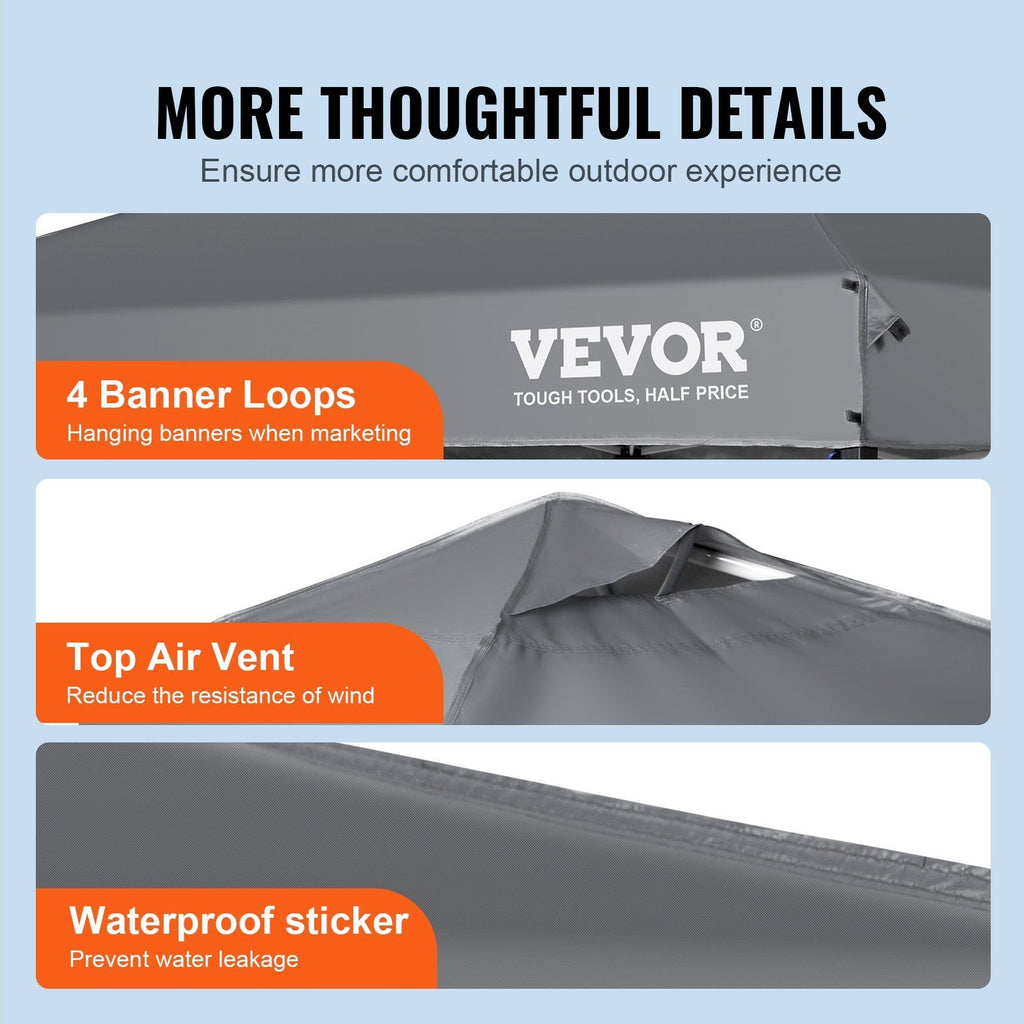 10' x 10' Pop Up Canopy Tent