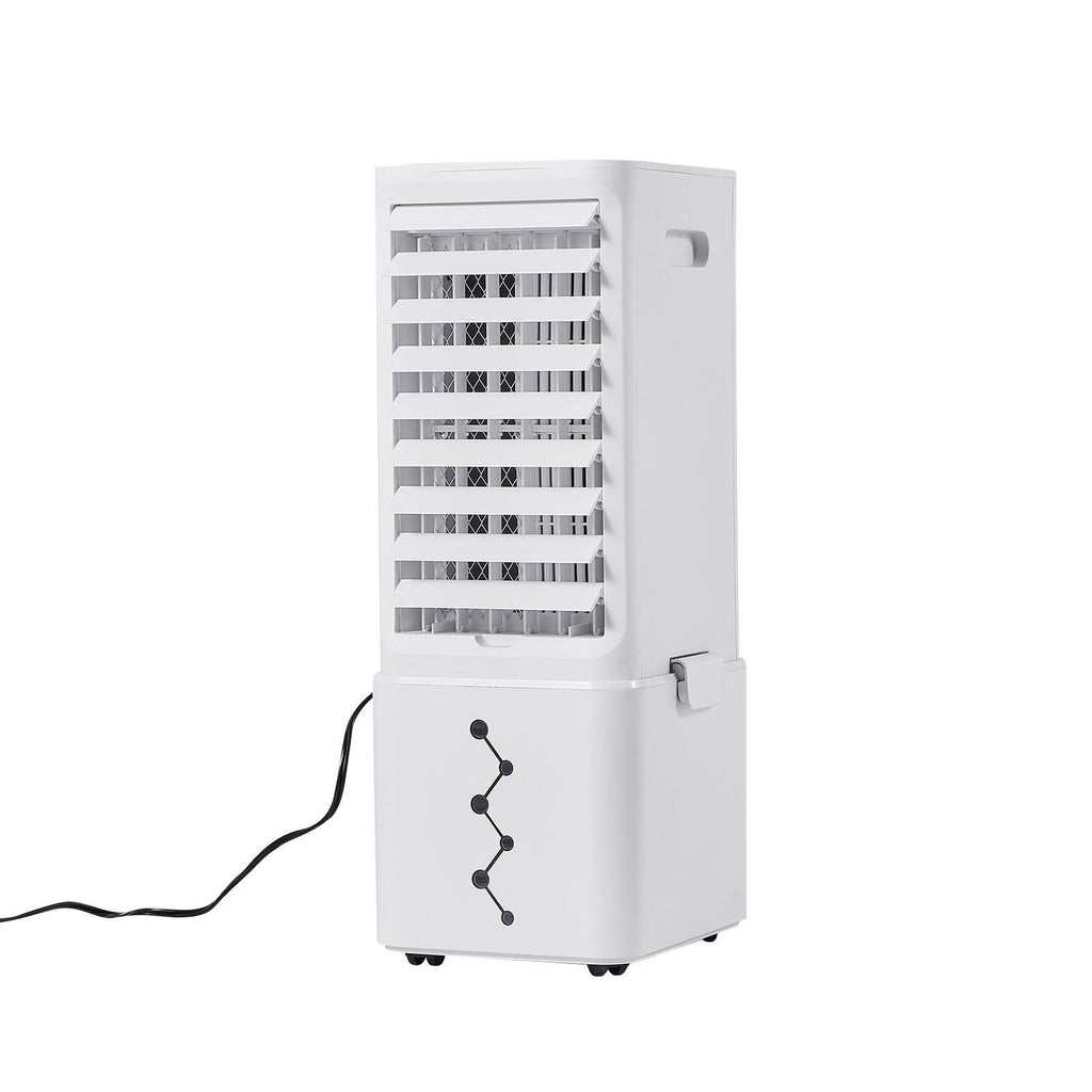 9L Evaporative Air Cooler – 550 CFM Swamp Cooler with Dual Ice Boxes