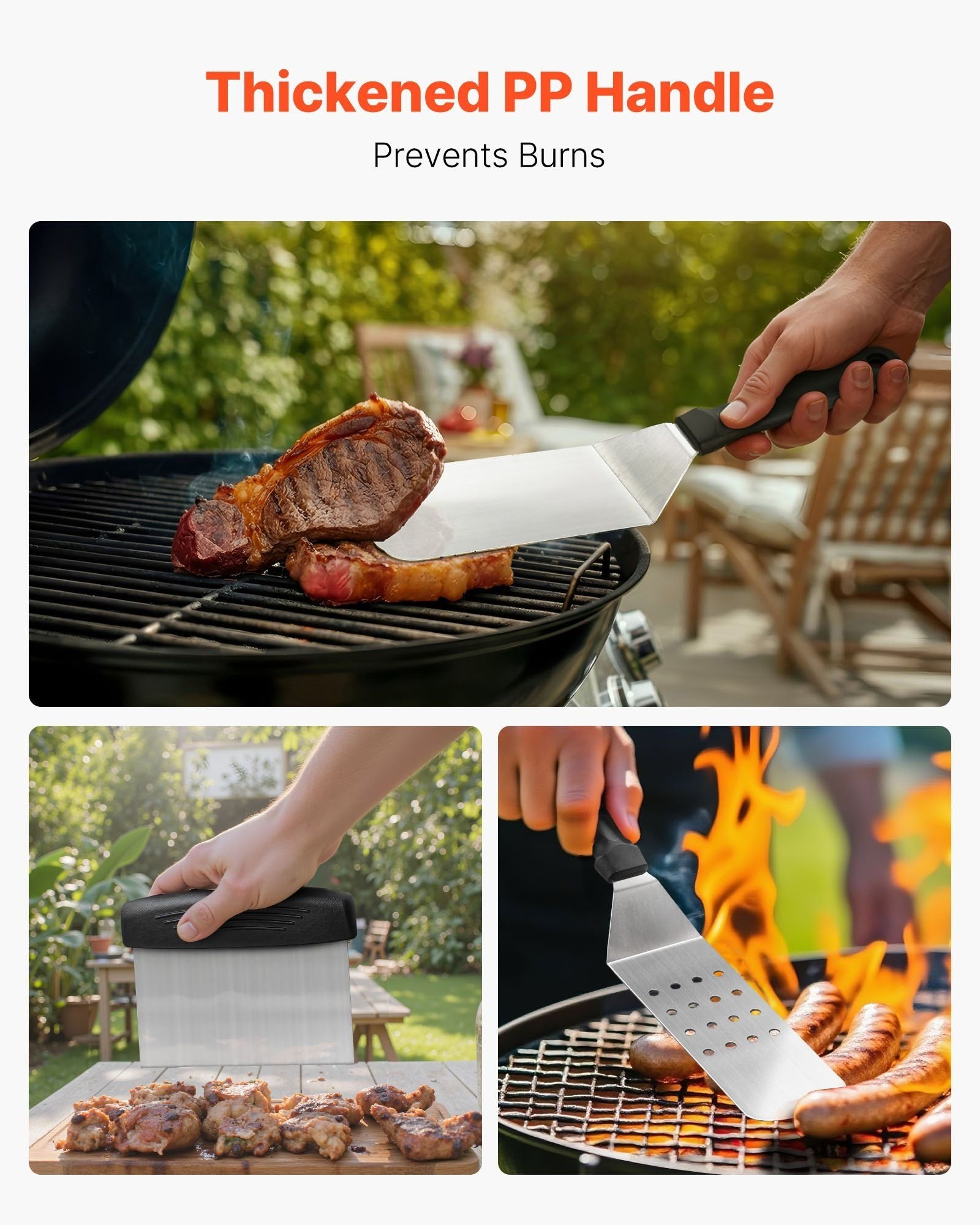 28-Piece Griddle Accessories Kit û Stainless Steel BBQ Tools