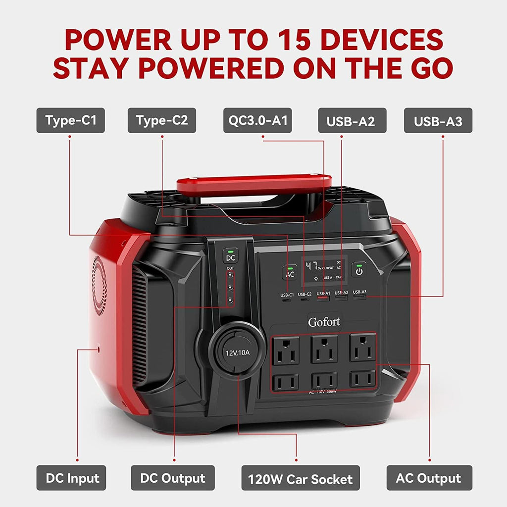 GOFORT - 540W Portable Power Station
