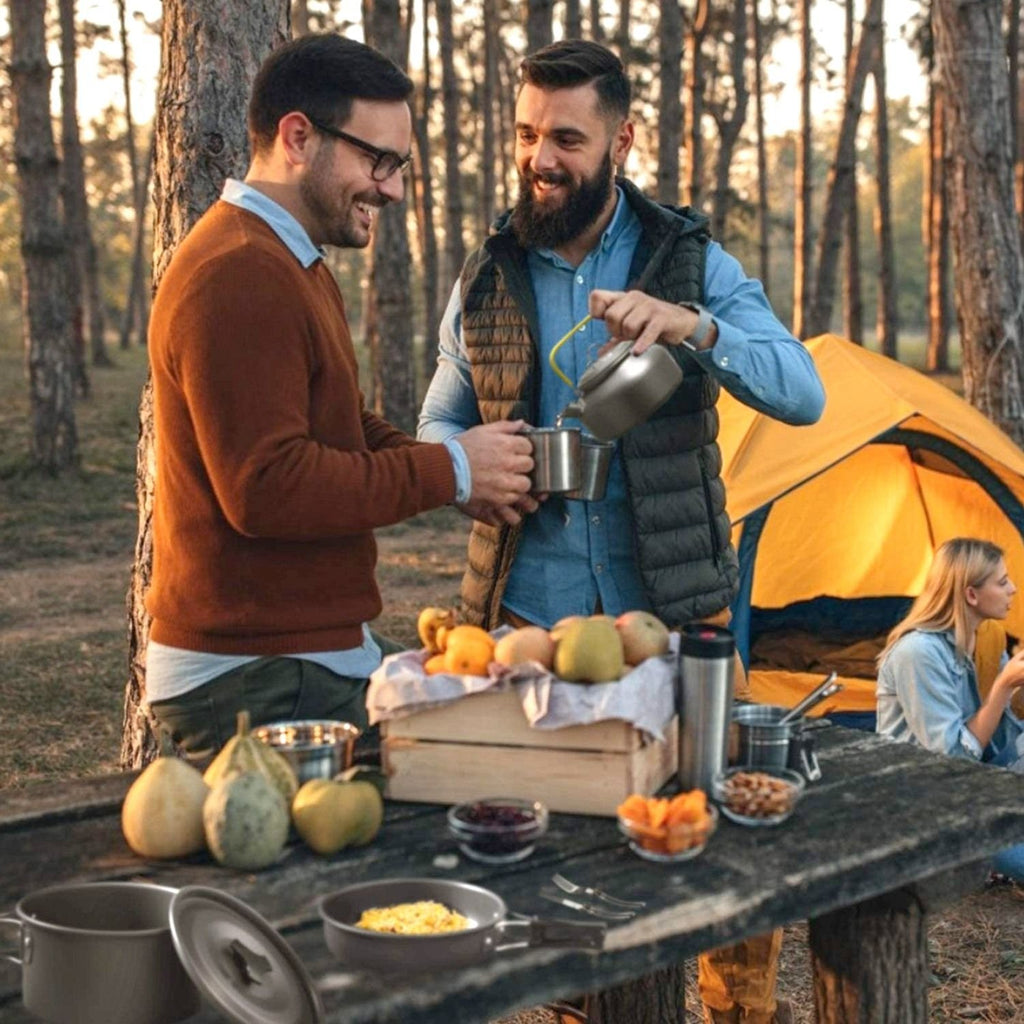 12Pcs Camping Cookware Set