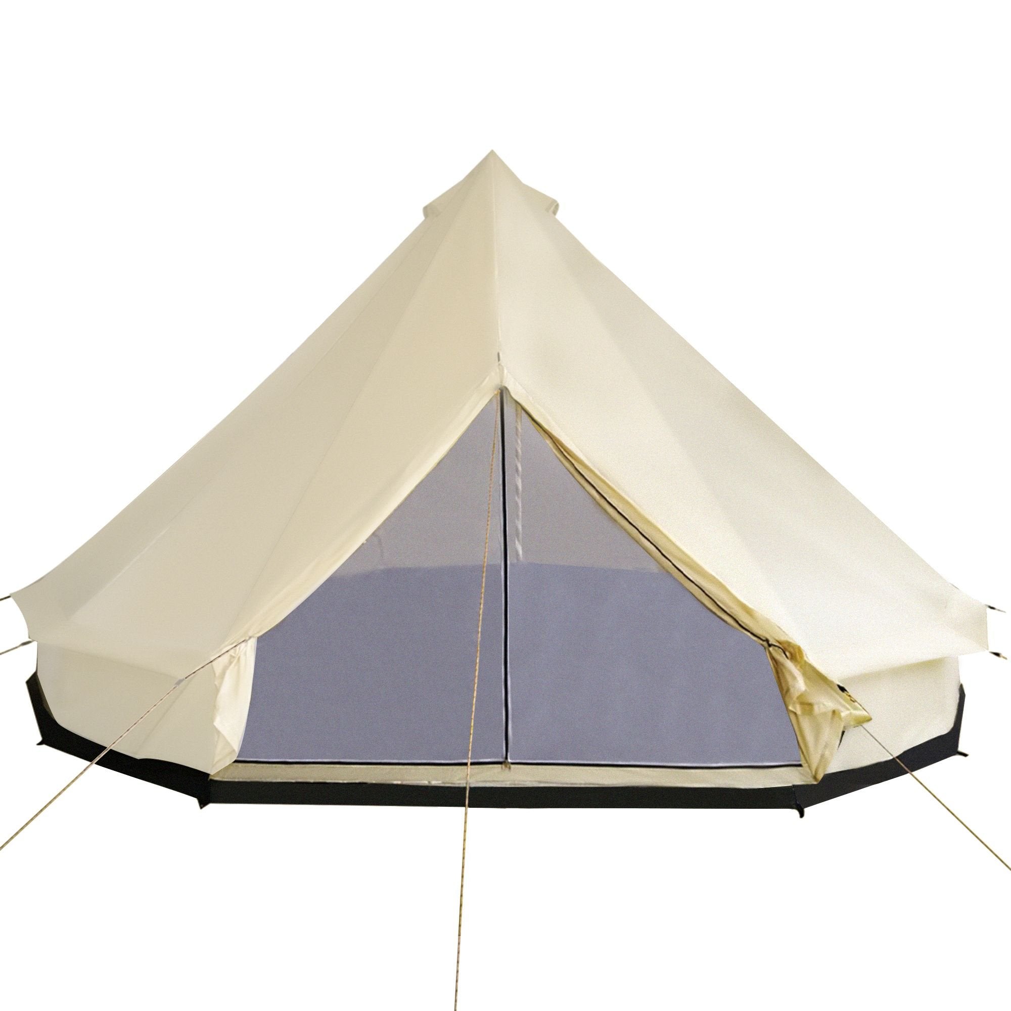 16.5' Large Teepee Bell Tent û 10-Person Waterproof Four-Season Family Tent