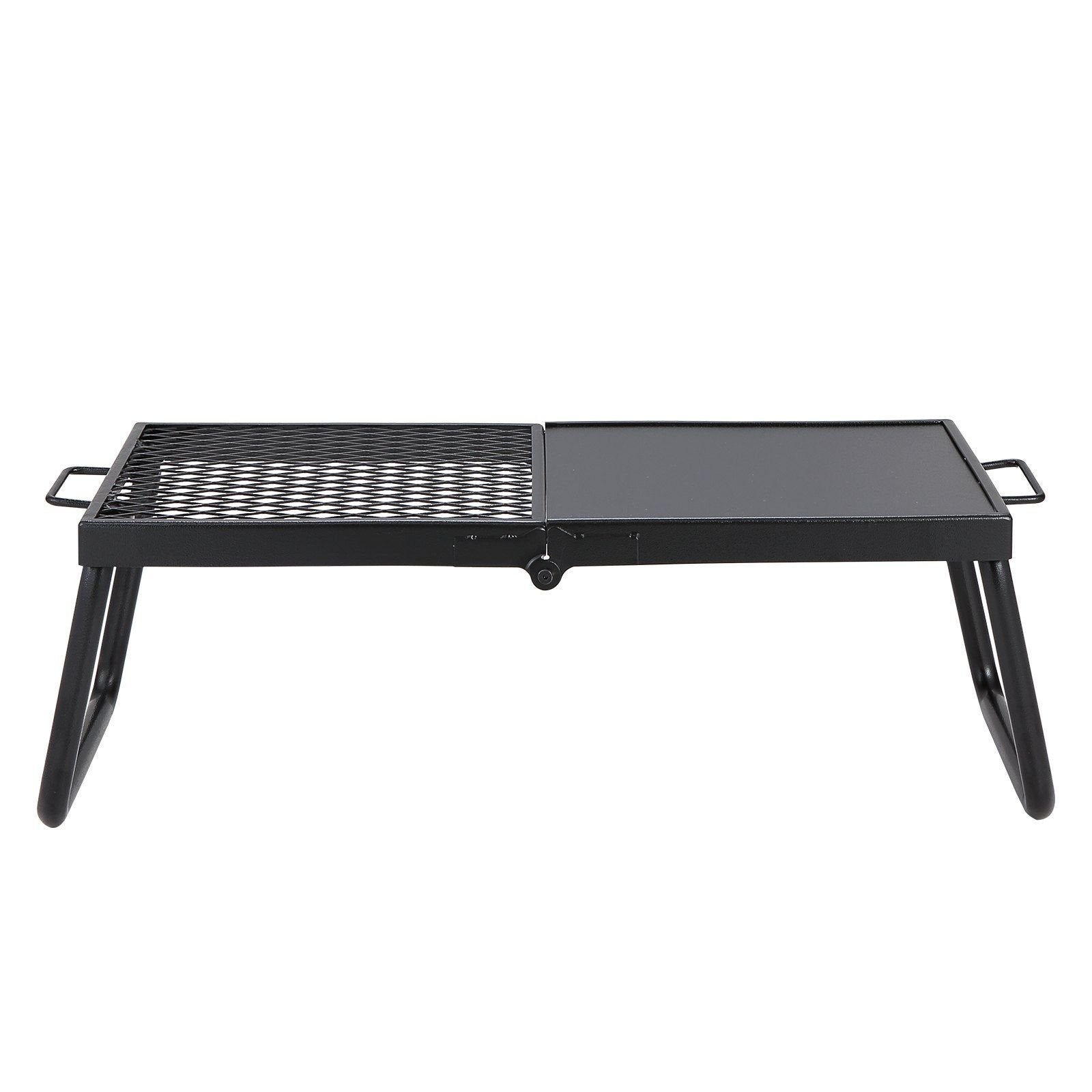 VEVOR Folding Campfire Grill – Heavy-Duty Steel Mesh, 22.4", Portable with Legs & Carry Bag