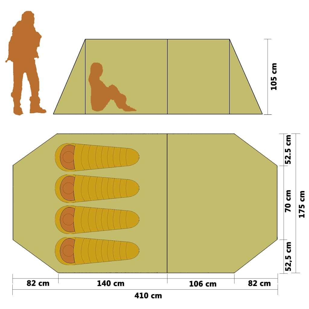 4-Person Camping Tent