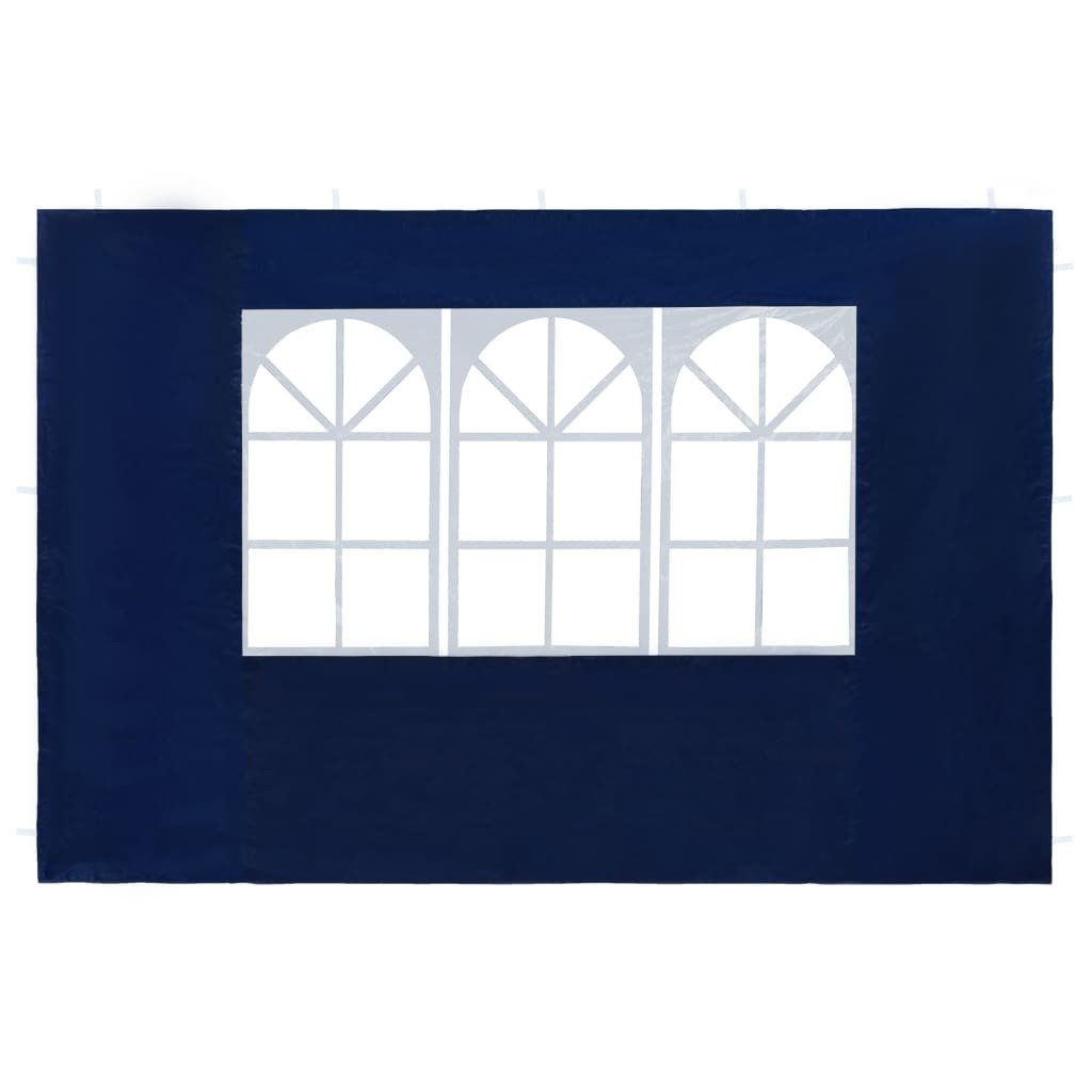Party Tent Sidewall 2 pcs with Window PE