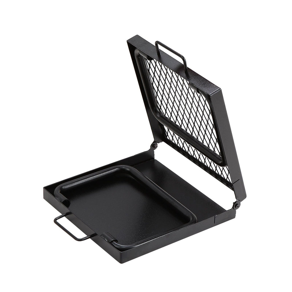 VEVOR Folding Campfire Grill – Heavy-Duty Steel Mesh, 22.4", Portable with Legs & Carry Bag
