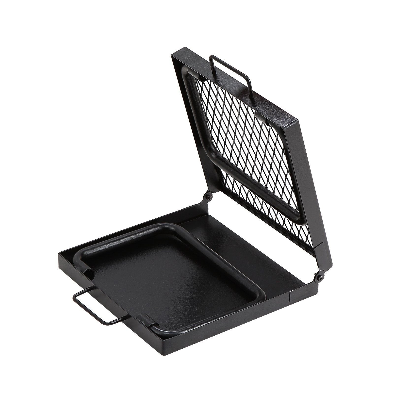 VEVOR Folding Campfire Grill – Heavy-Duty Steel Mesh, 22.4", Portable with Legs & Carry Bag