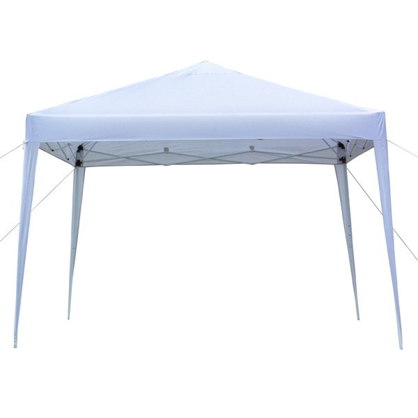 3 x 3m Practical Waterproof Folding Tent, White