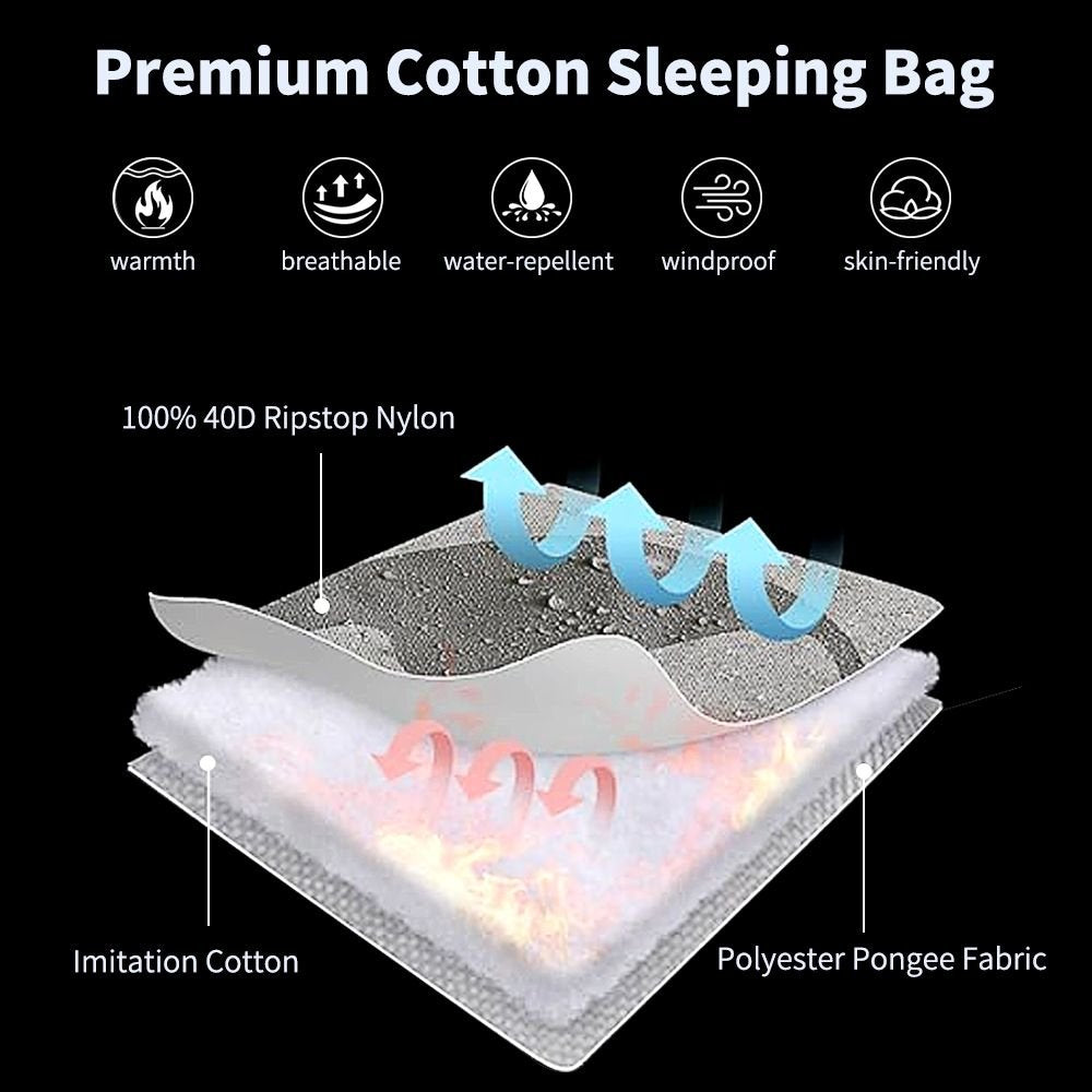 Kamperbox 3-Season Camping Sleeping Bag
