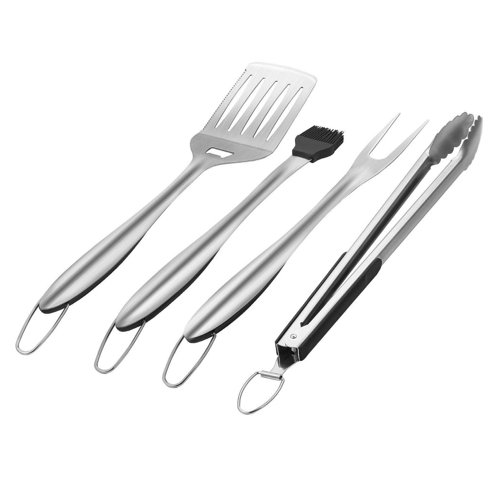 4-Piece BBQ Grilling Tool Set û Stainless Steel Accessories