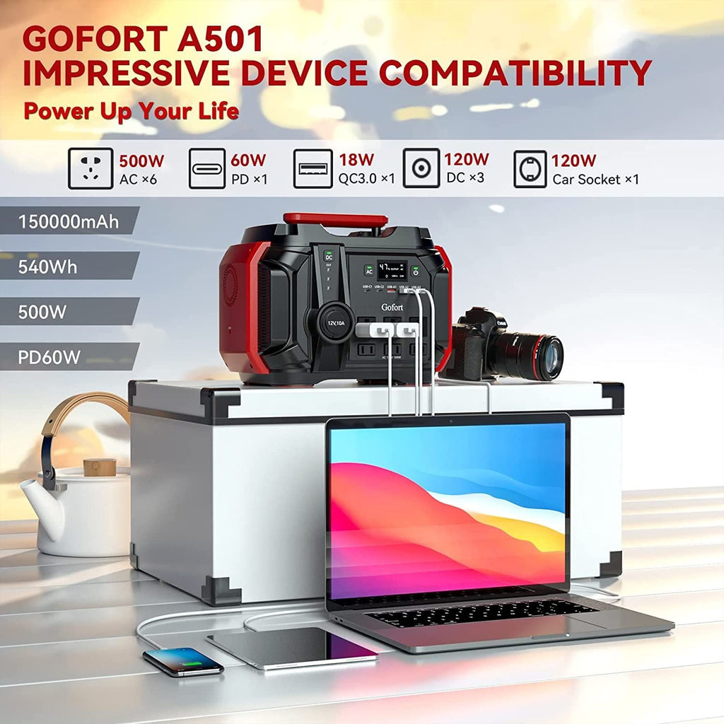 GOFORT - 540W Portable Power Station
