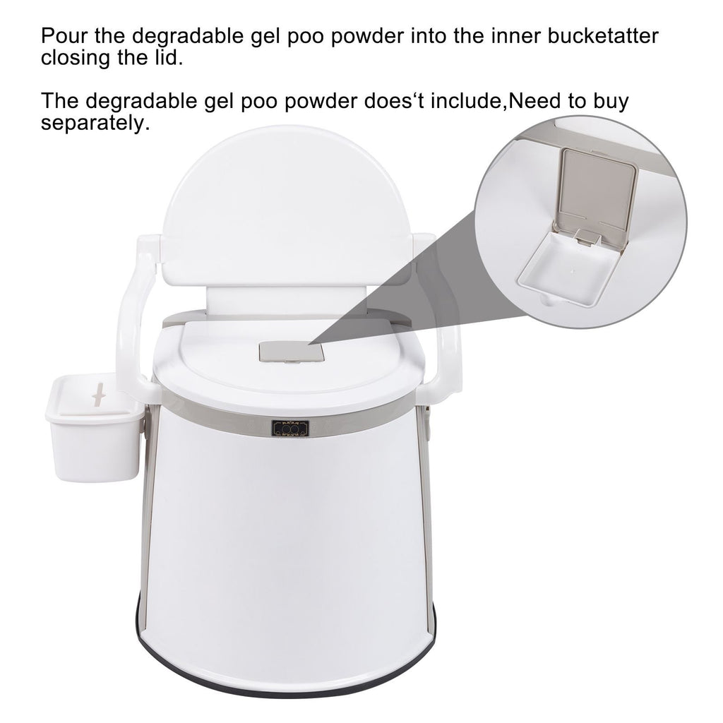 Outdoor Portable Camping Toilet û Travel Toilet for Hiking & Fishing