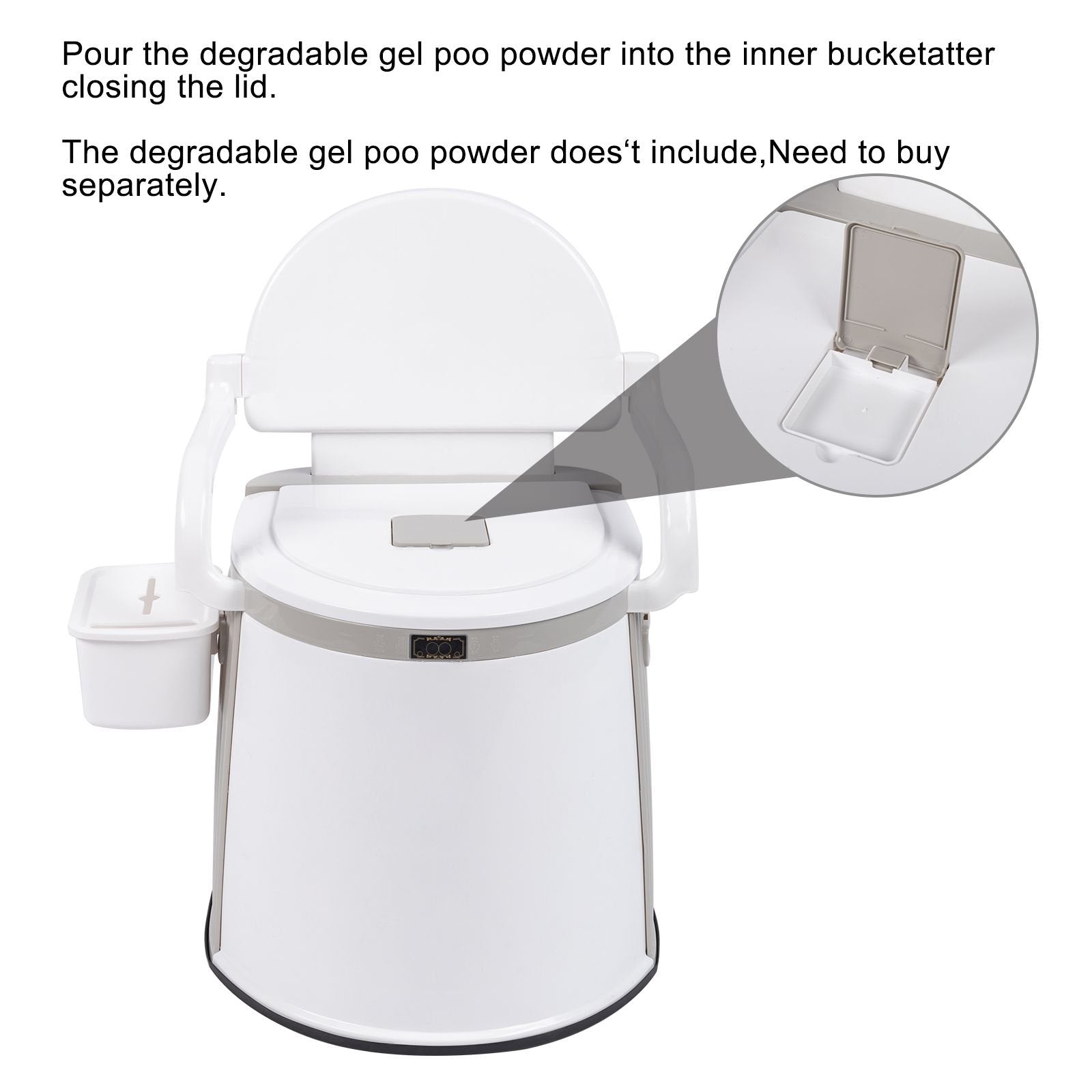 Outdoor Portable Camping Toilet û Travel Toilet for Hiking & Fishing
