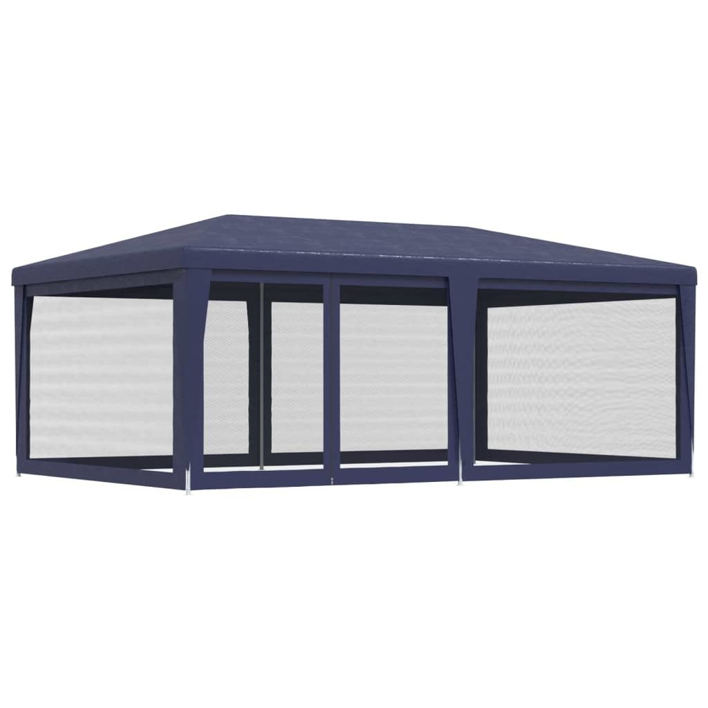 Party Tent with 6 Mesh Sidewalls