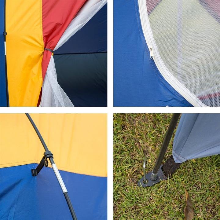 Bosonshop 8-Person Easy Setup Camping Tent with Carry Bag