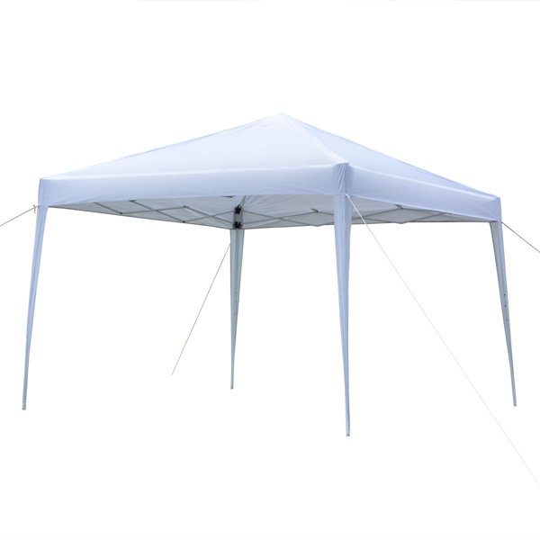 3 x 3m Practical Waterproof Folding Tent, White