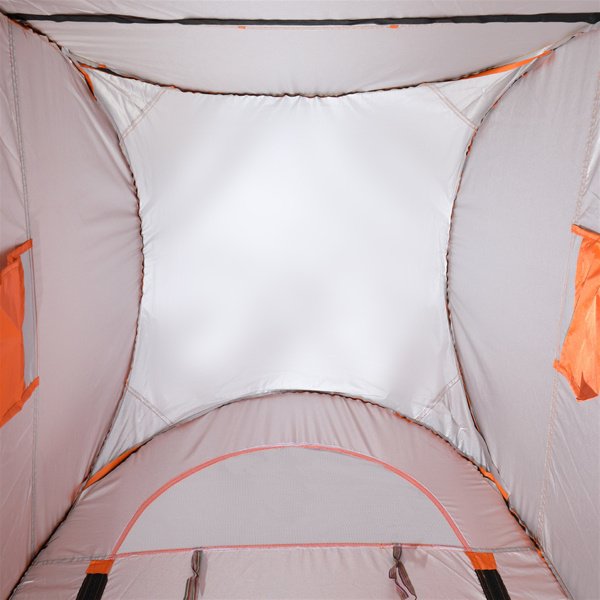1 & 2 Person Pop-Up Toilet & Shower Tent û Portable Camping Changing Shelter (Orange)