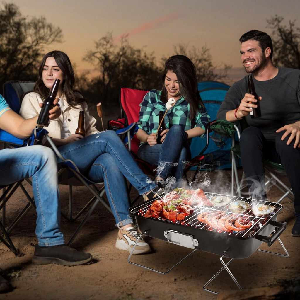 Portable Charcoal Grill Outdoor Tabletop Grill