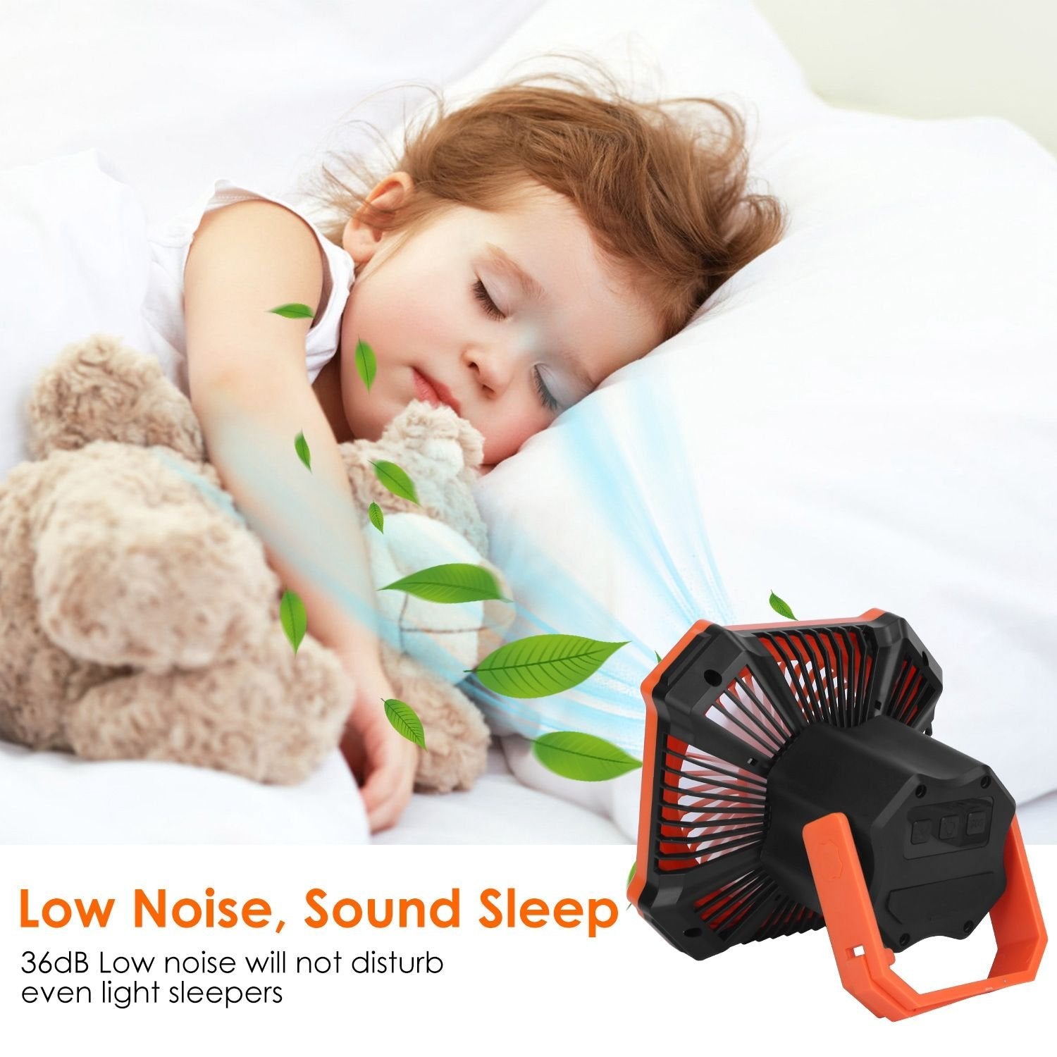 Portable Camping Lantern / Hanging Fan