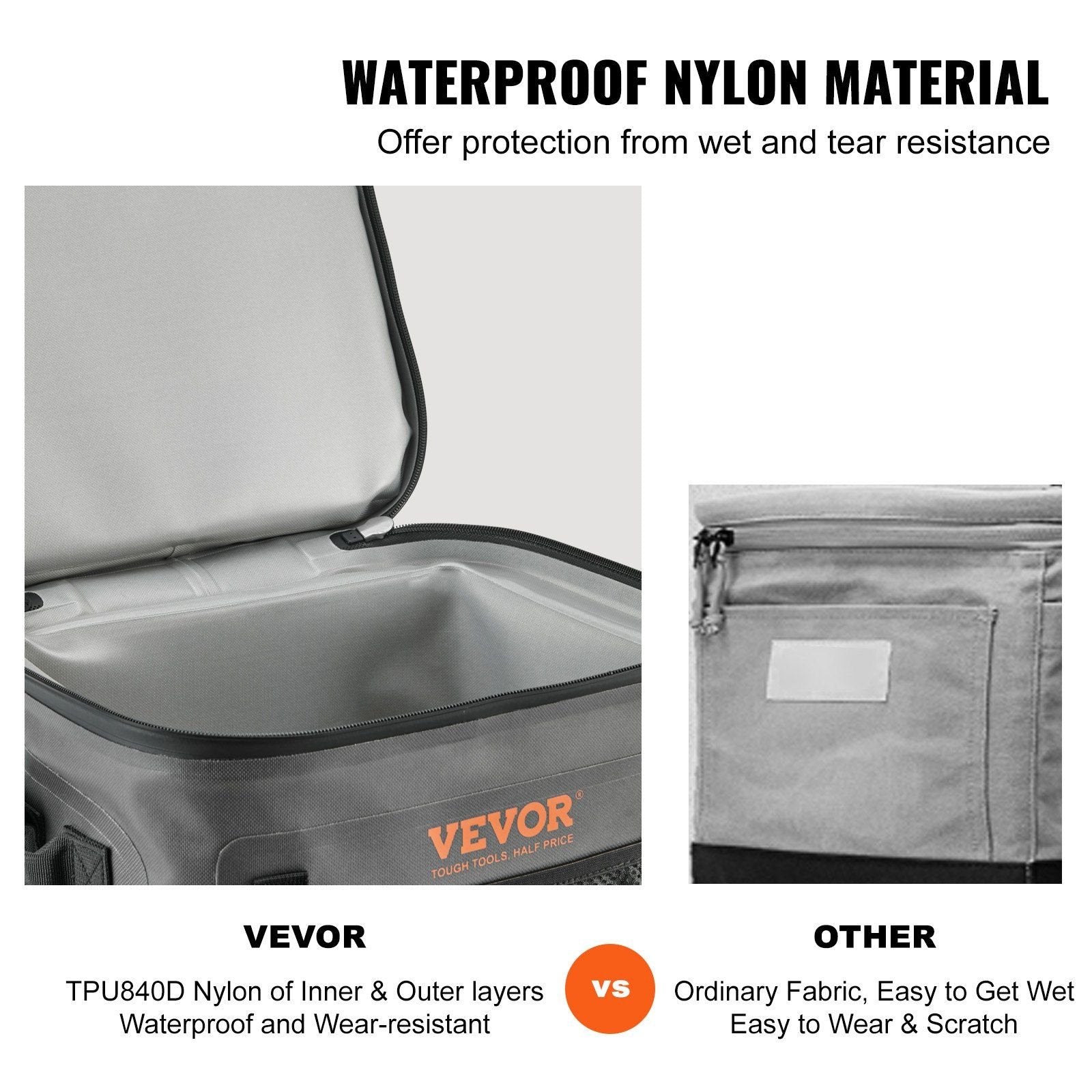 VEVOR 24-Can Leakproof Insulated Soft Cooler