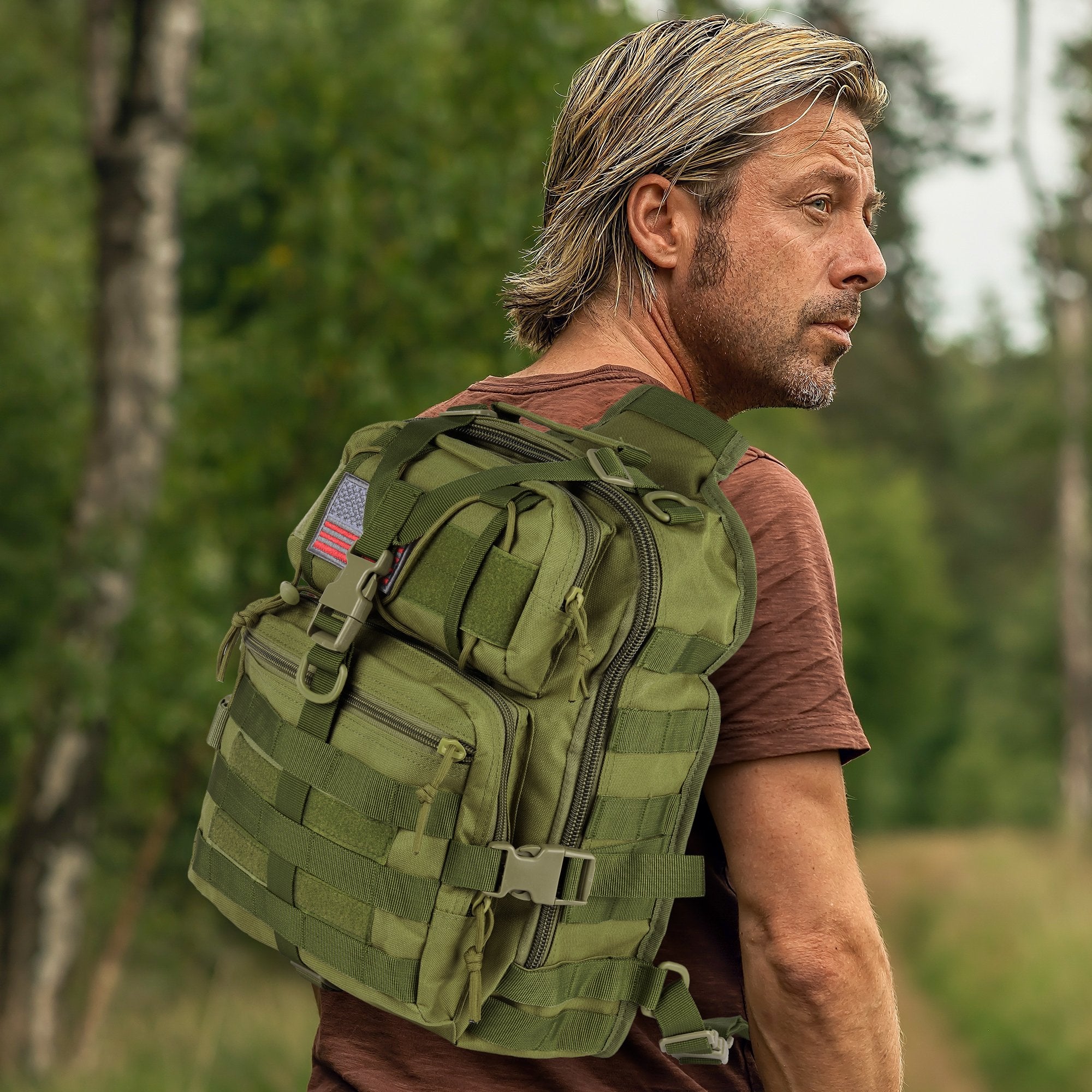 EDC Range Bag - Tactical Sling Bag Backpack (14 Liter)
