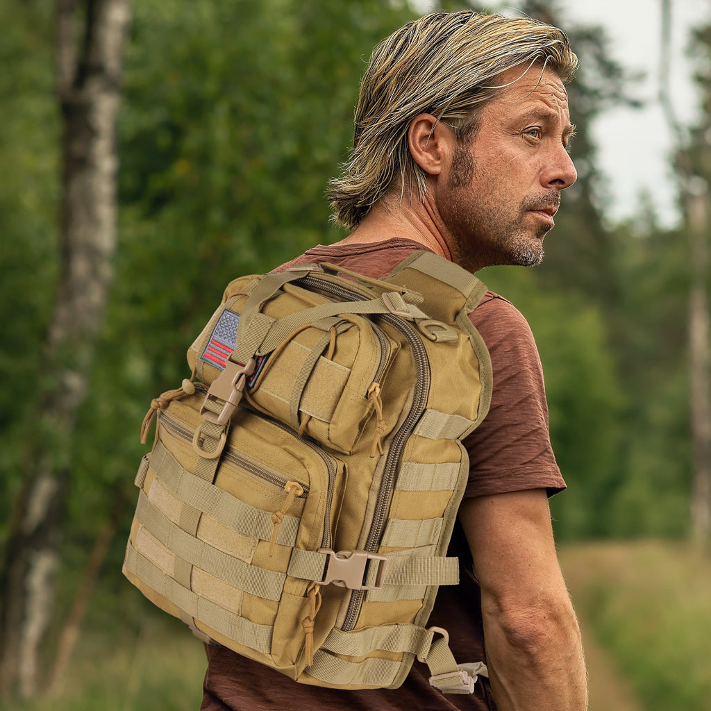 EDC Range Bag - Tactical Sling Bag Backpack (14 Liter)
