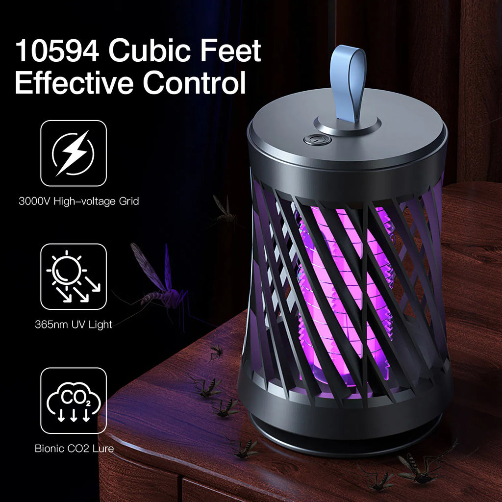 Rechargeable UV Mosquito Killer Lamp & Bug Zapper
