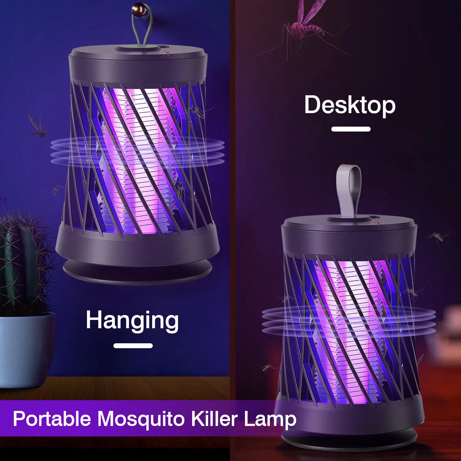 Rechargeable UV Mosquito Killer Lamp & Bug Zapper