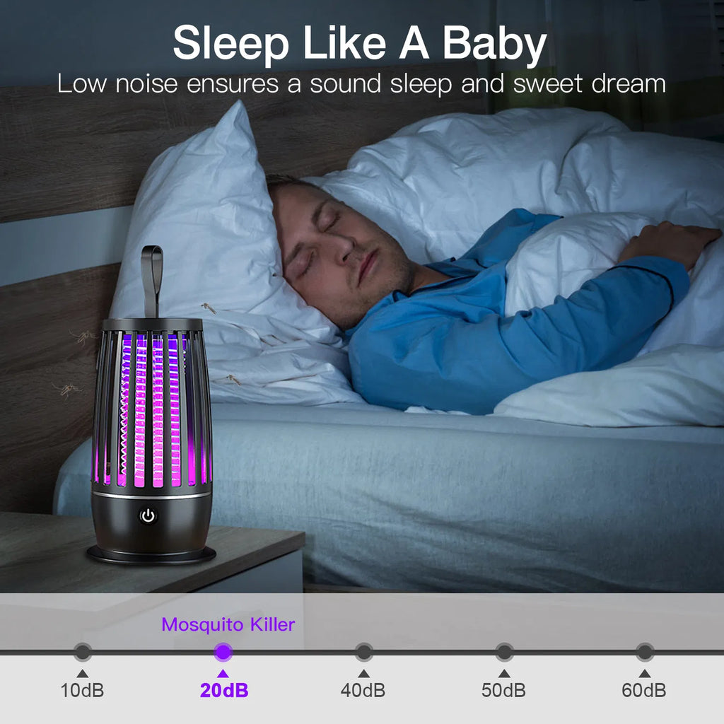 Rechargeable UV Mosquito Zapper & Night Light