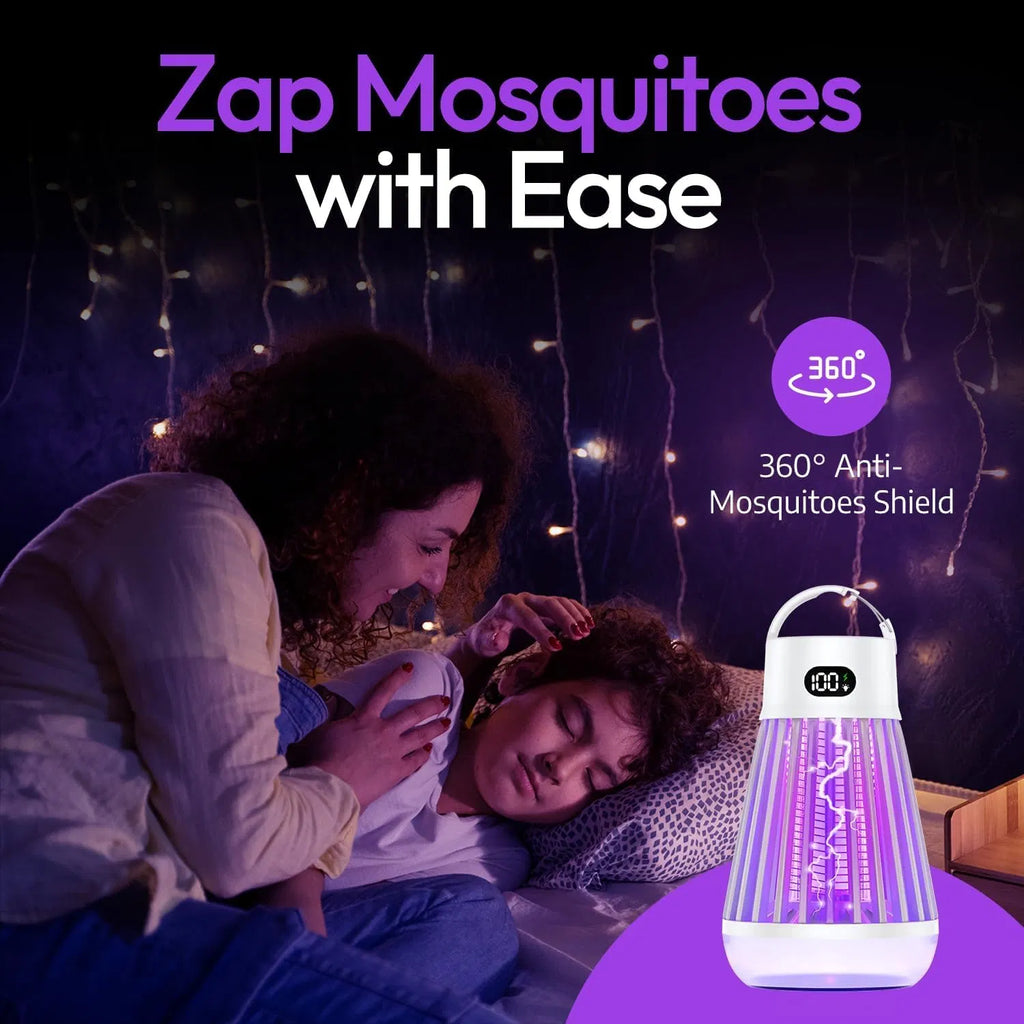 Seamless Outdoors Rechargeable UV Mosquito Zapper & Camping Light