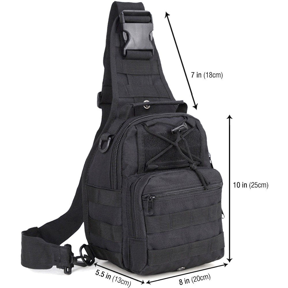 EDC Shoulder Bag - Tactical Chest Sling Bag (5 Liter)