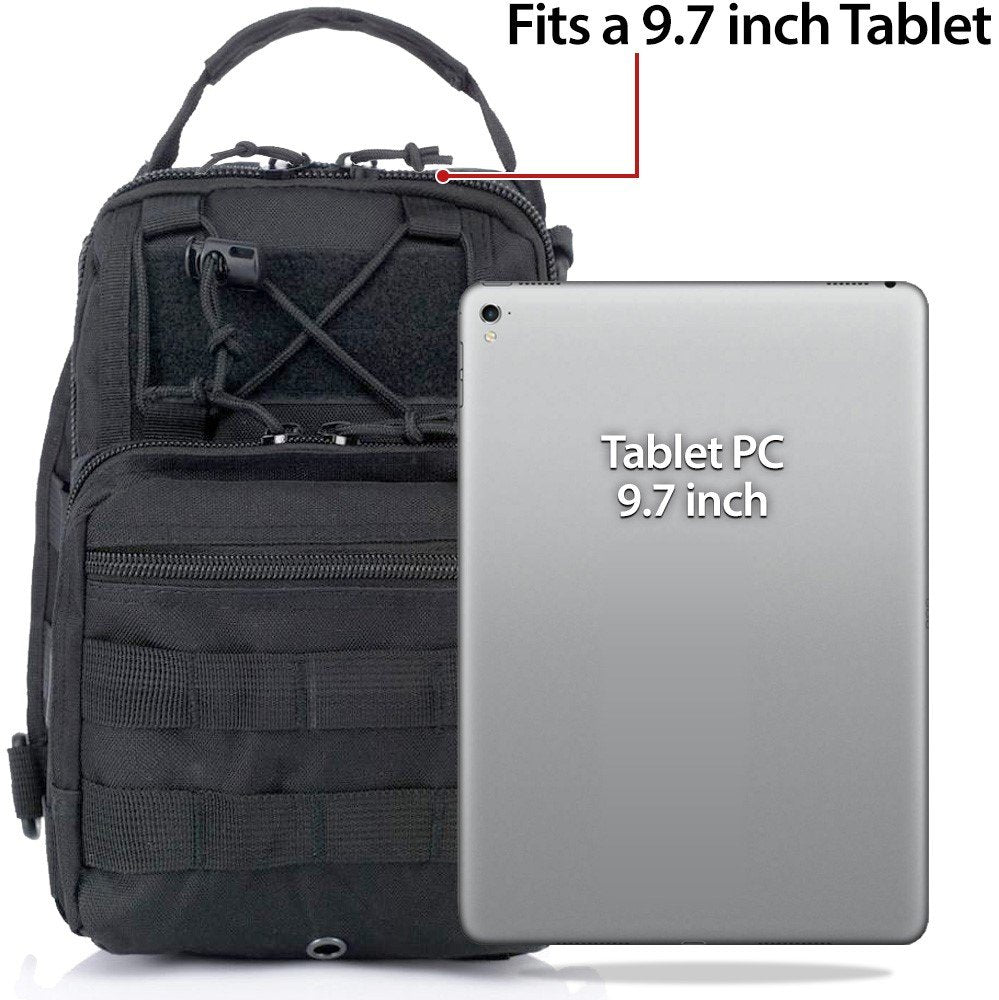 EDC Shoulder Bag - Tactical Chest Sling Bag (5 Liter)