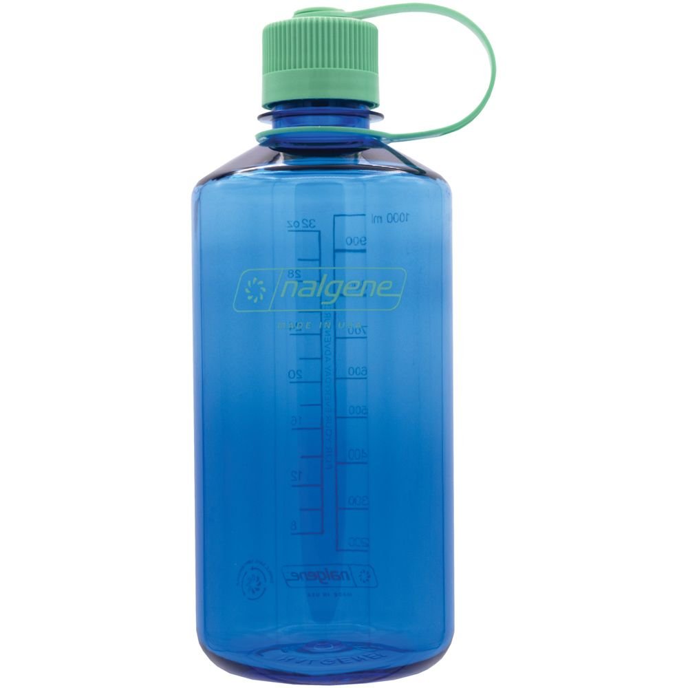 Nalgene 16 & 32 Fl Oz Plastic Narrow Mouth Water Bottle