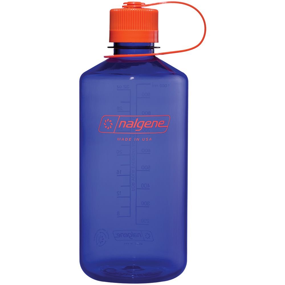 Nalgene 16 & 32 Fl Oz Plastic Narrow Mouth Water Bottle