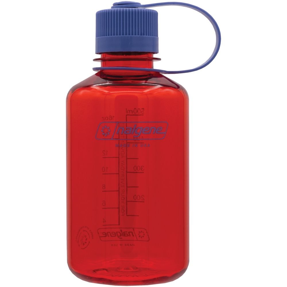 Nalgene 16 & 32 Fl Oz Plastic Narrow Mouth Water Bottle