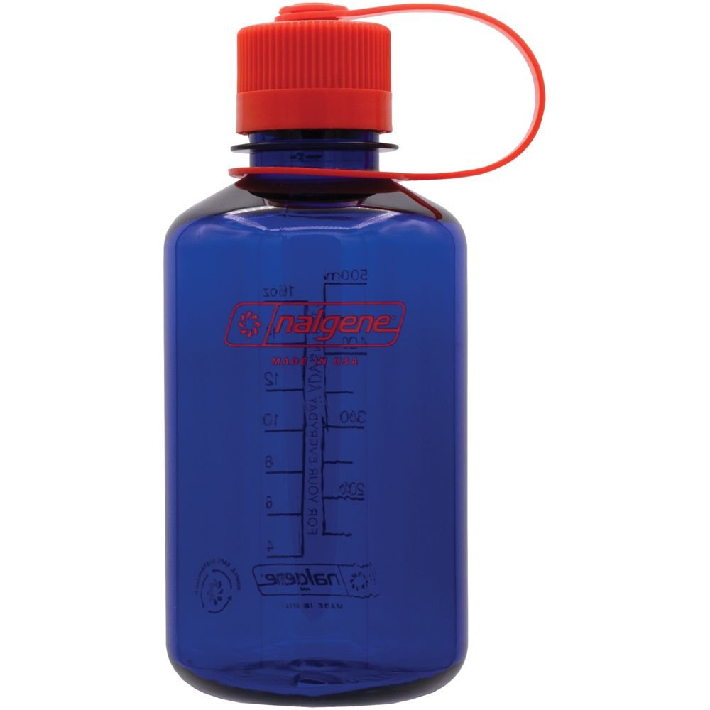 Nalgene 16 & 32 Fl Oz Plastic Narrow Mouth Water Bottle