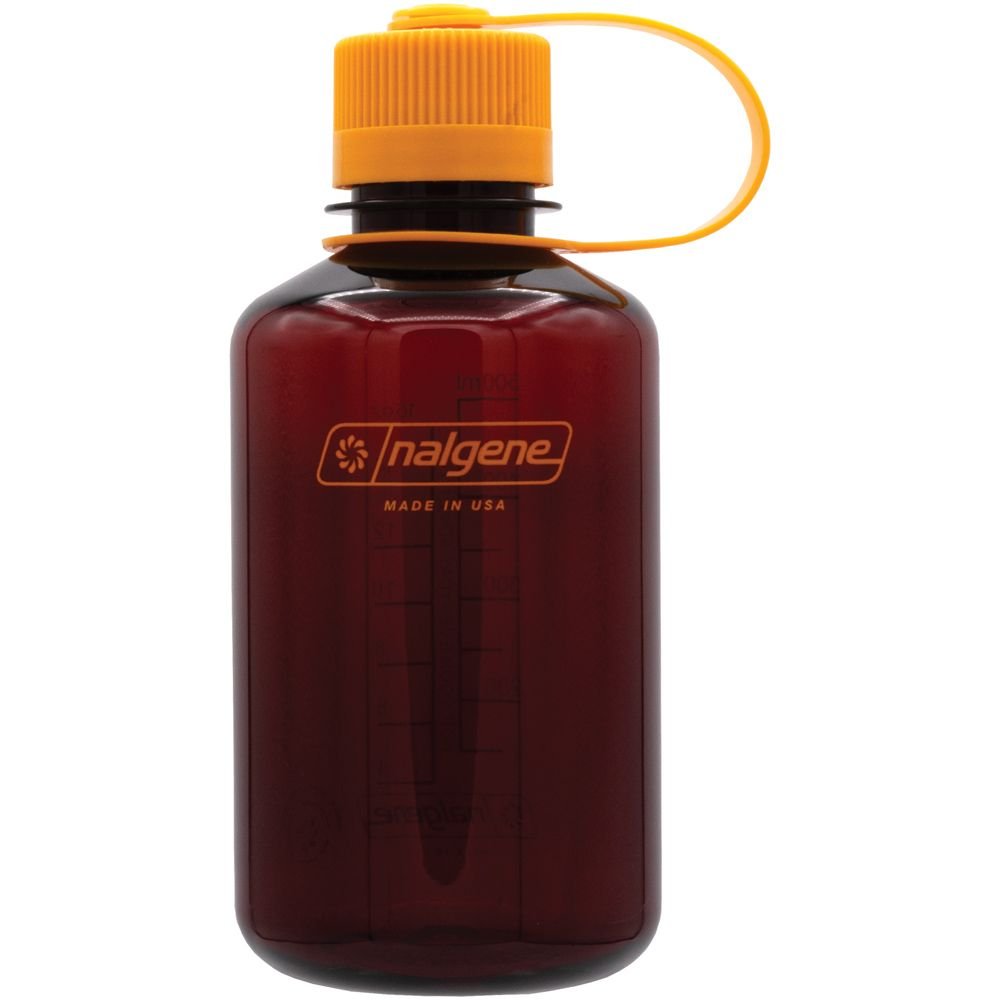 Nalgene 16 & 32 Fl Oz Plastic Narrow Mouth Water Bottle