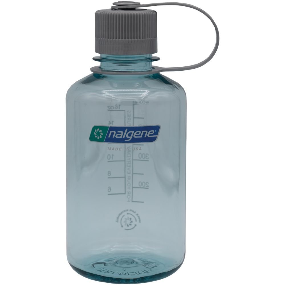 Nalgene 16 & 32 Fl Oz Plastic Narrow Mouth Water Bottle