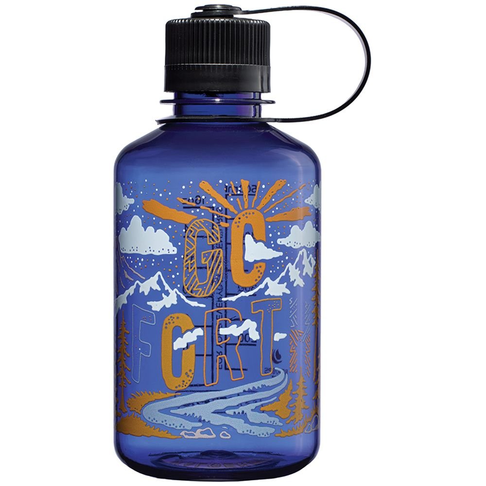 Nalgene 16 & 32 Fl Oz Plastic Narrow Mouth Water Bottle